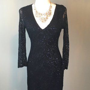 Banana Republic L'wren Scott Navy Cocktail Dress